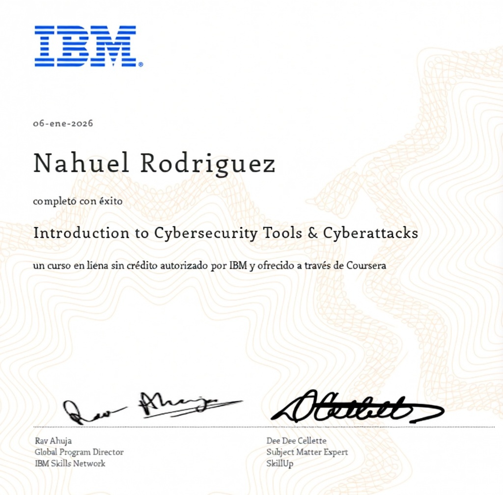Certificado 4 de IBM Skills Network